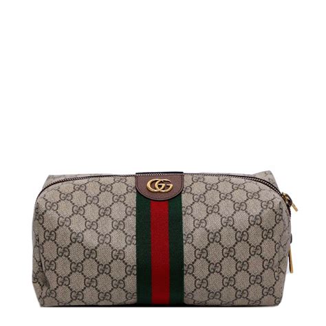 gucci shaving bag|gucci ophidia clear bag.